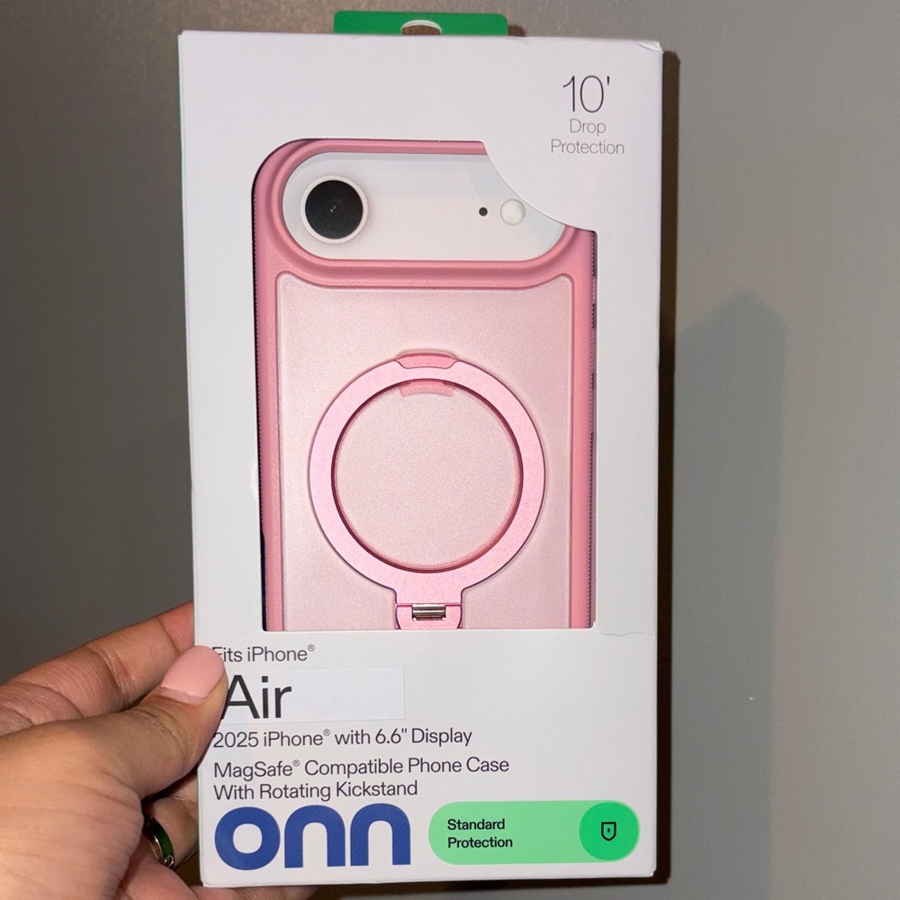 On Running Pink iPhone Case with Rotating Stand